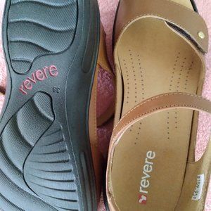 Revere "Bali" shoe 7.5 tan